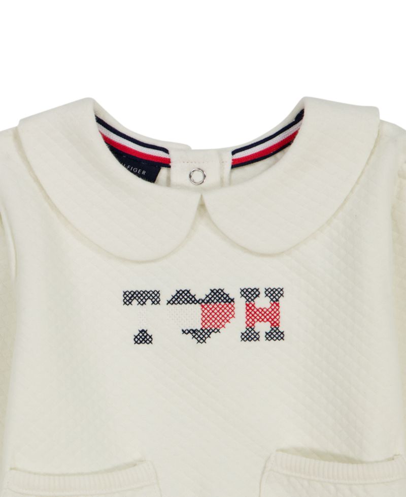 Baby Girls' Long-Sleeve Top and Pants, 2-Piece Set