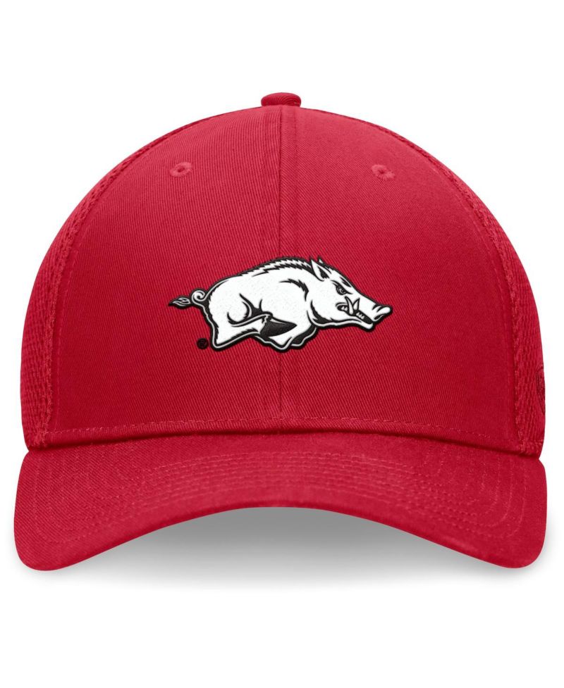 Men's Cardinal Arkansas Razorbacks Spacer Flex Hat