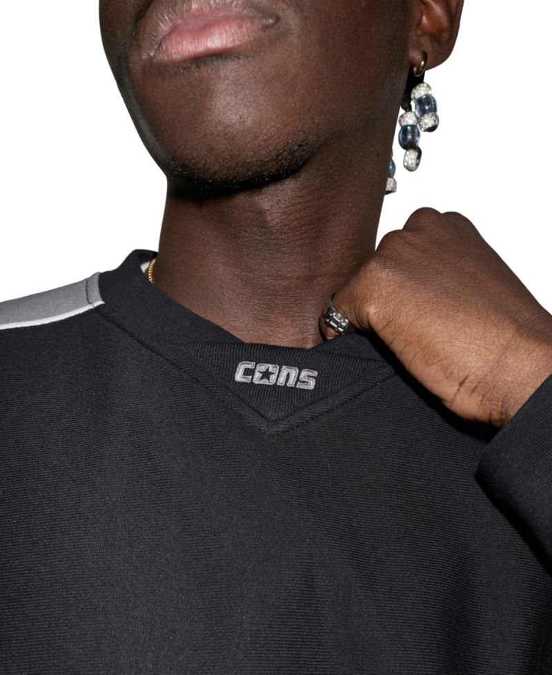 Men's Color-Block Crewneck Sweatshirt