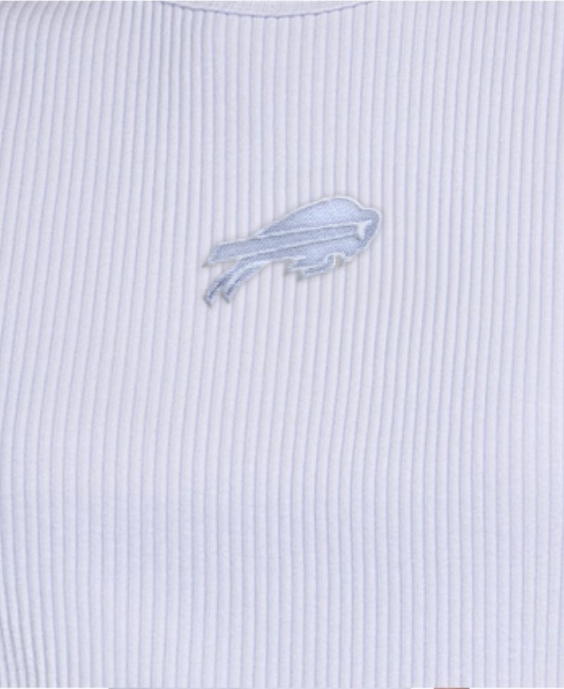 Women's Pastel Blue Buffalo Bills Travel Pastels Cropped Tank Top