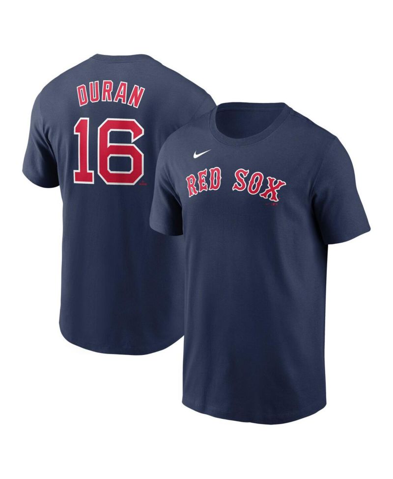 Men's Jarren Duran Navy Boston Red Sox Fuse Name & Number T-Shirt