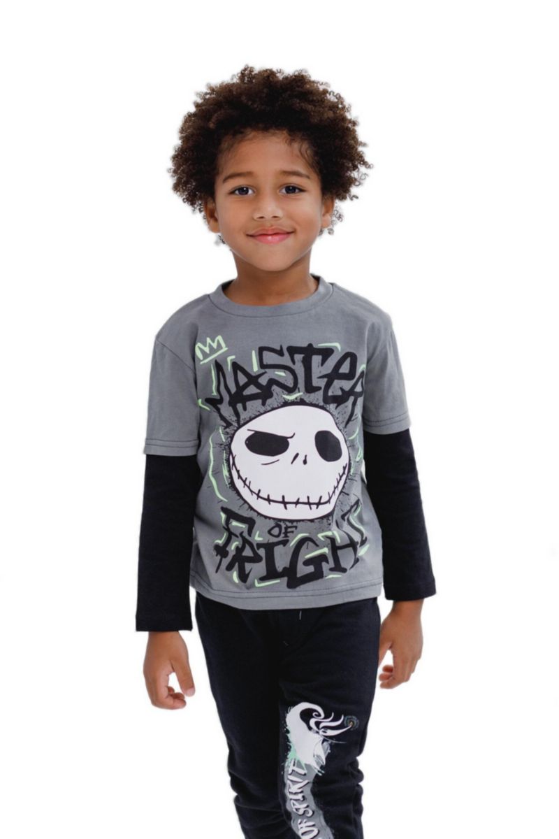 Disney Boys 6-20 T-Shirt and Fleece Pants