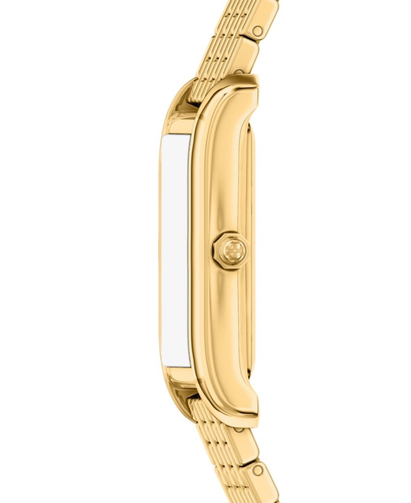 Women's The Eleanor Slim Quartz Two-Hand Gold Stainless Steel Watch, 22mm