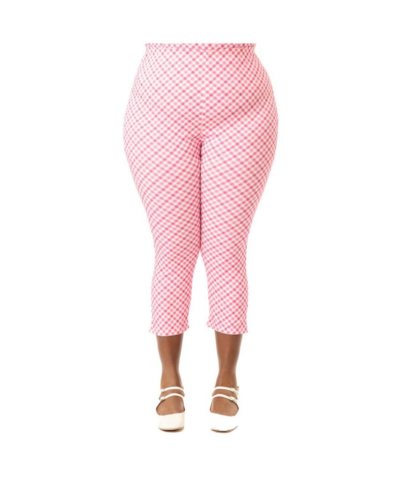 Розовый Gingham