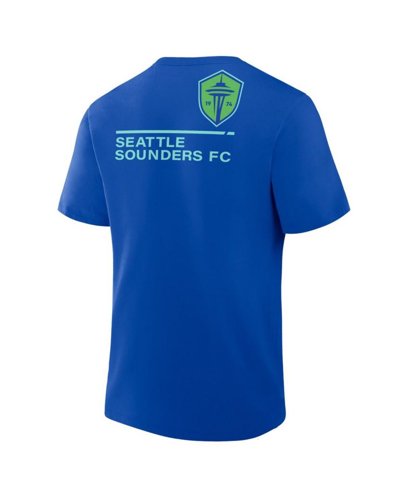 Men's Blue Seattle Sounders FC Corner Kick Legacy T-Shirt