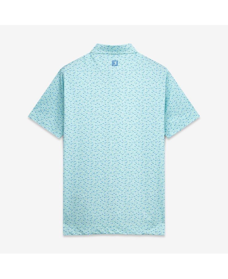 Men's Mint THE PLAYERS All Over Print ProDry Polo Shirt