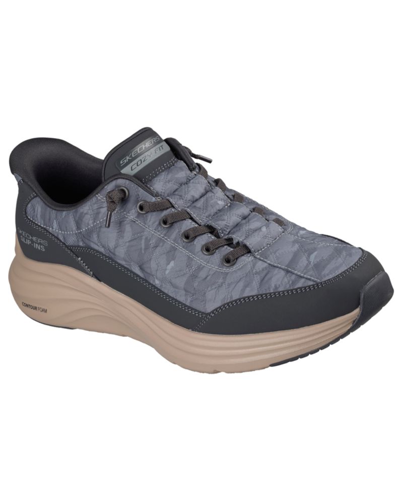 Men's Slip-Ins: Contour Foam - Cozy Fit Camopost Casual Sneakers from Finish Line