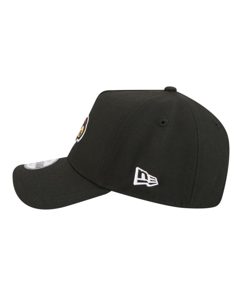 Big Boys and Girls Black Louisville Cardinals 9FORTY A-Frame Adjustable Hat