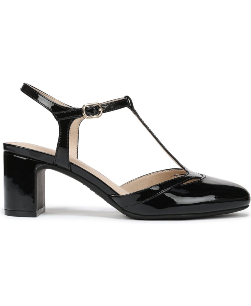 Women's Toni T-Strap Pointed Toe Pumps