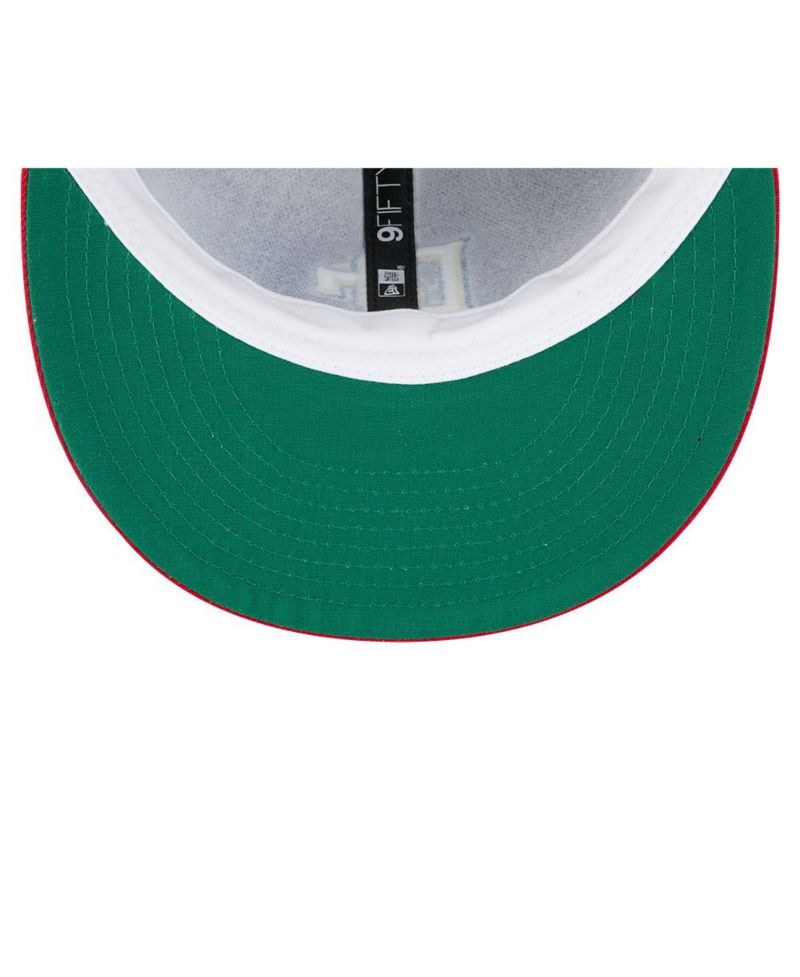 Men's Navy/Red Washington Nationals Baseball Hall of Fame Retro Crown 9FIFTY Adjustable Hat