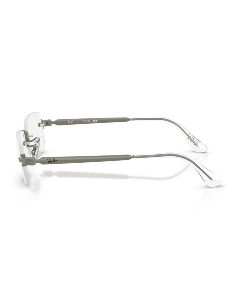 Unisex Rectangle Metal RB3928V Optics By A$AP Rocky Eyeglasses