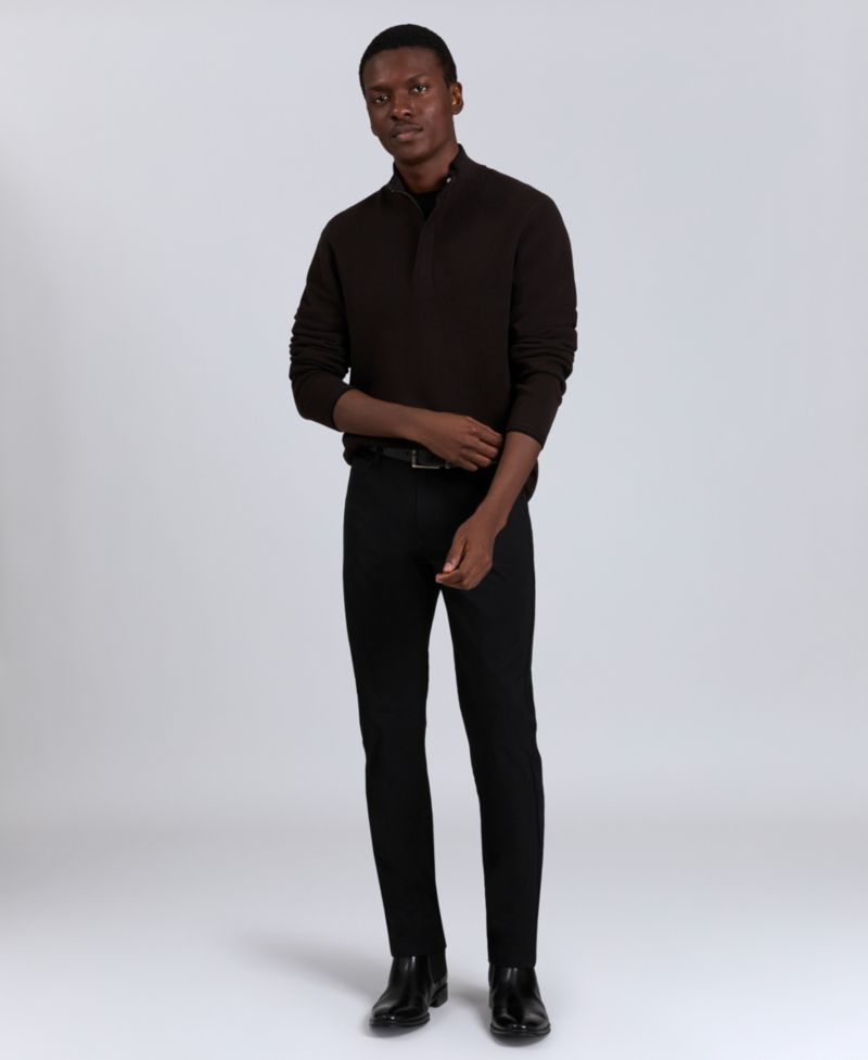 Men's Quarter Zip Sweater