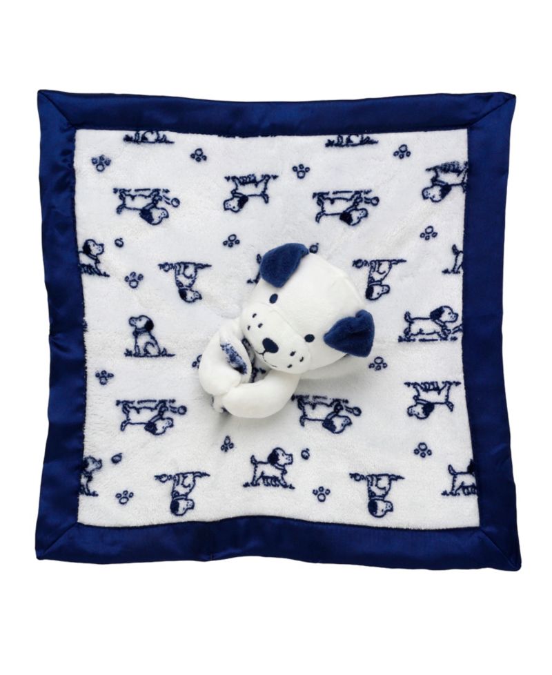 Baby Boys' Dog Plush Security Blanket