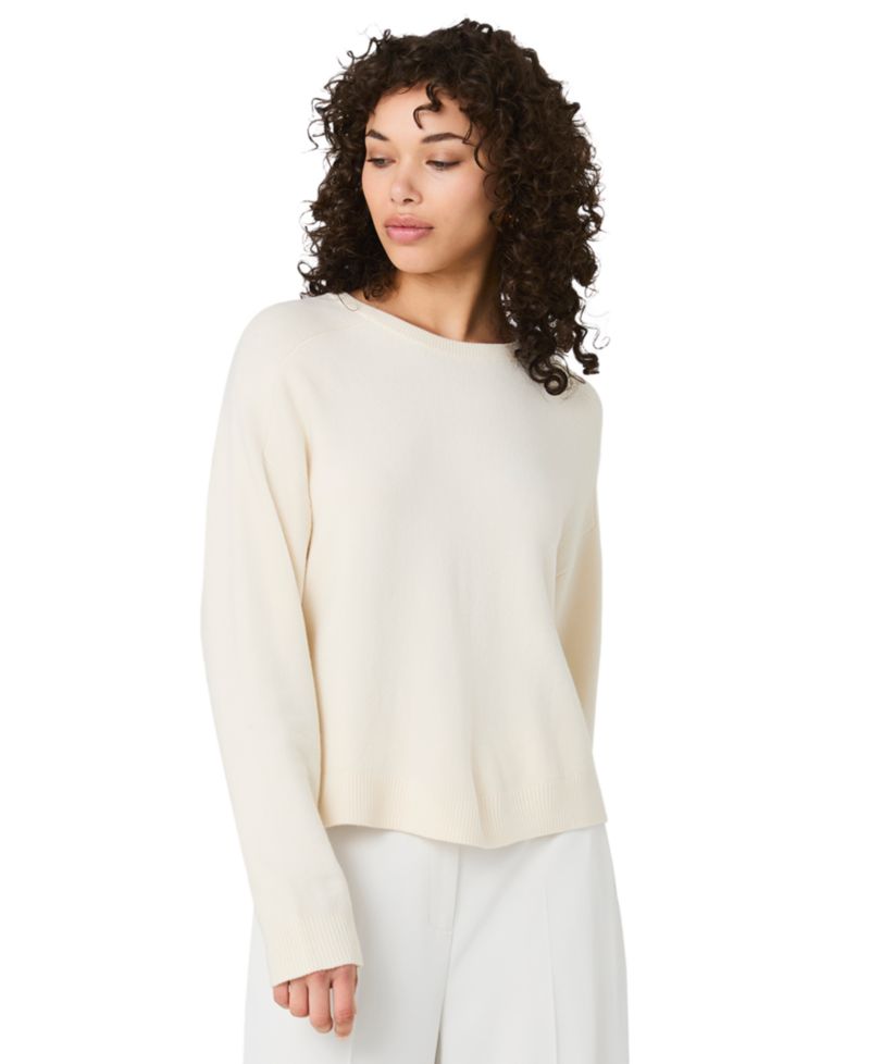 Women's Babysoft Oversized Crewneck Long-Sleeve Sweater
