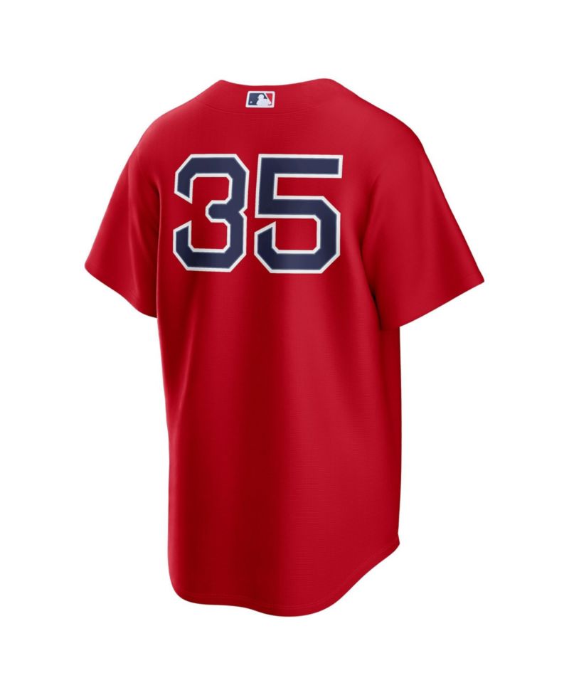Men's Garrett Crochet Red Boston Red Sox Alternate Replica Jersey