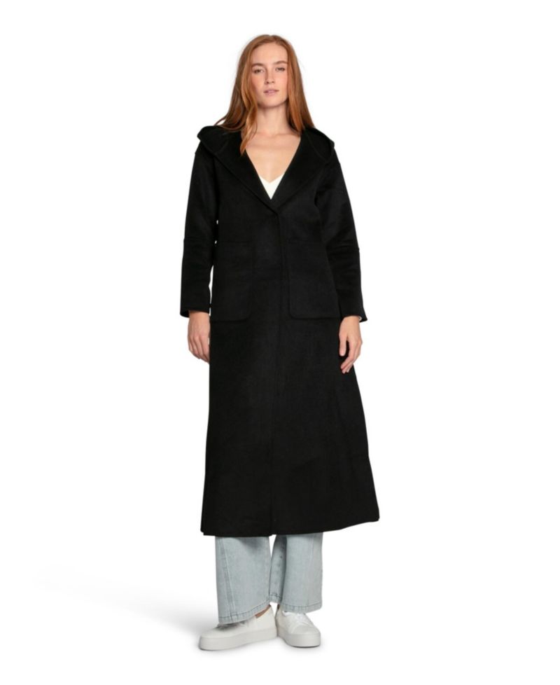 Walk My Way Wool Blend Oversized Maxi Coat