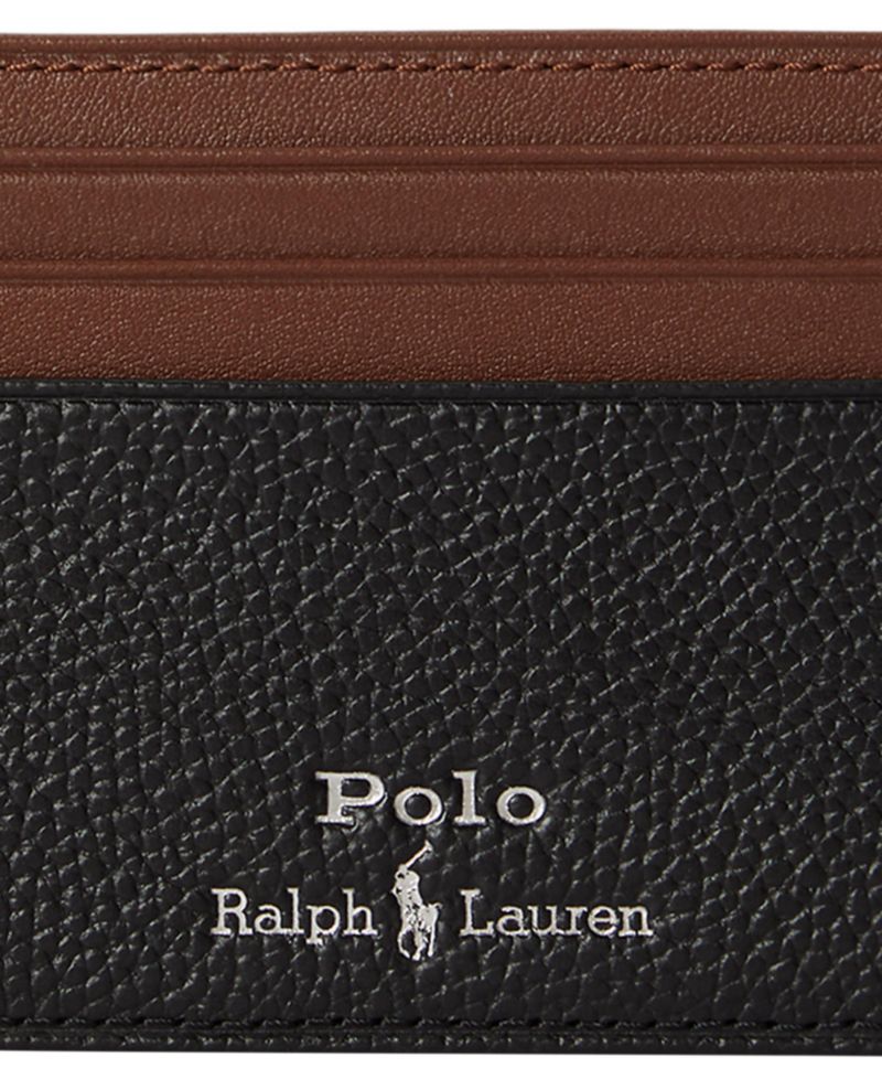 Two-Tone Leather Card Case