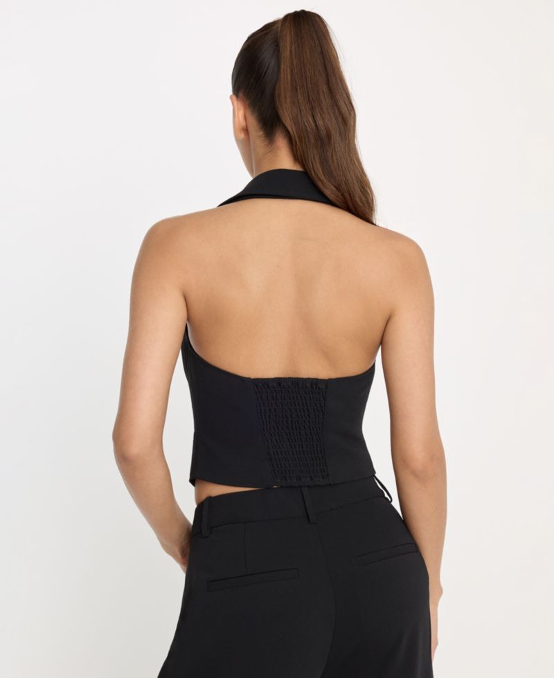 Women's Halter Neck Vest, Regular & Plus Size