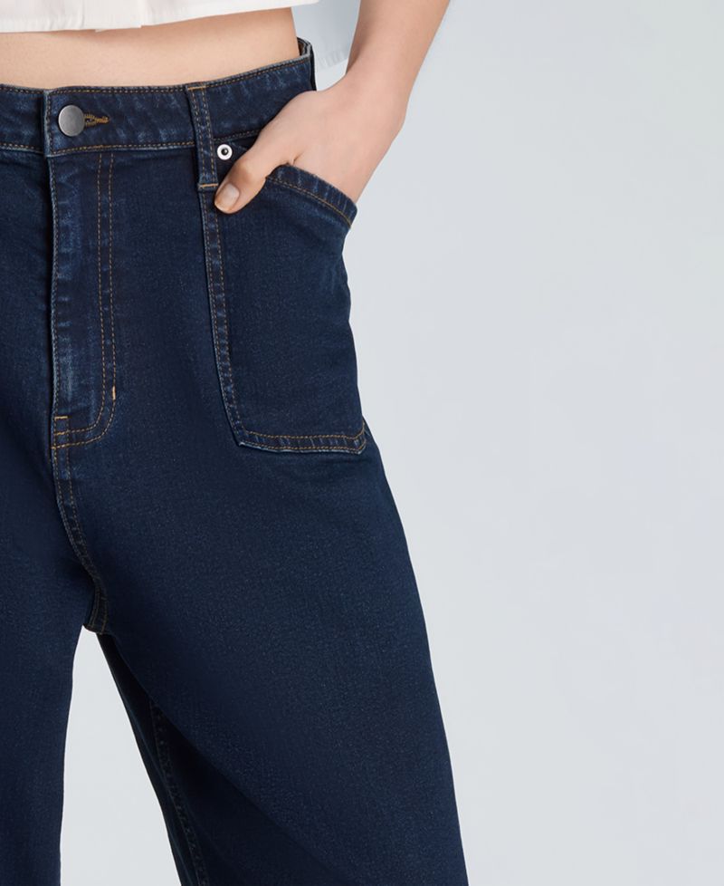 Women's High-Rise Barrel Leg Jeans