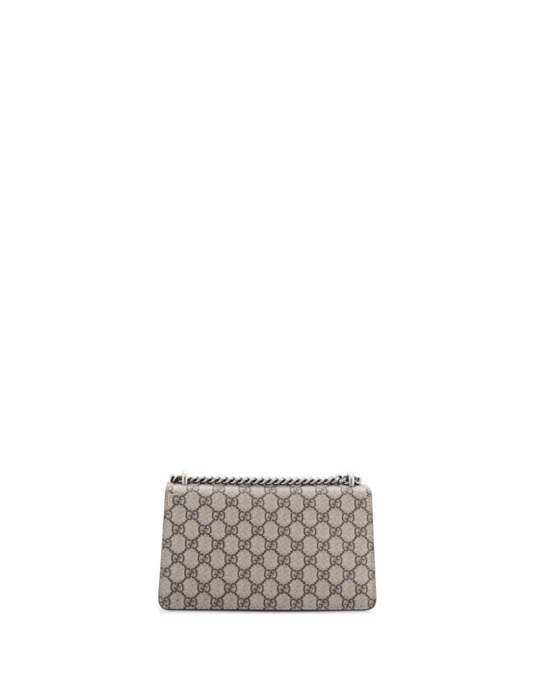 Small Dionysus Bag GG Coated Canvas with Crystal Embellished Metal