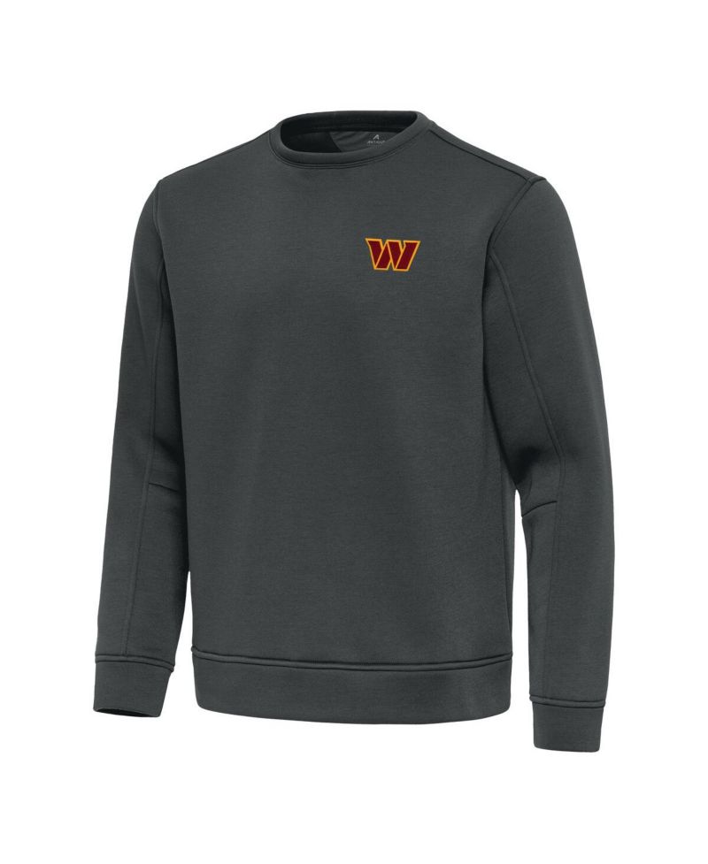 Men's Pewter Washington Commanders Relevant Lightweight Pullover Sweatshirt