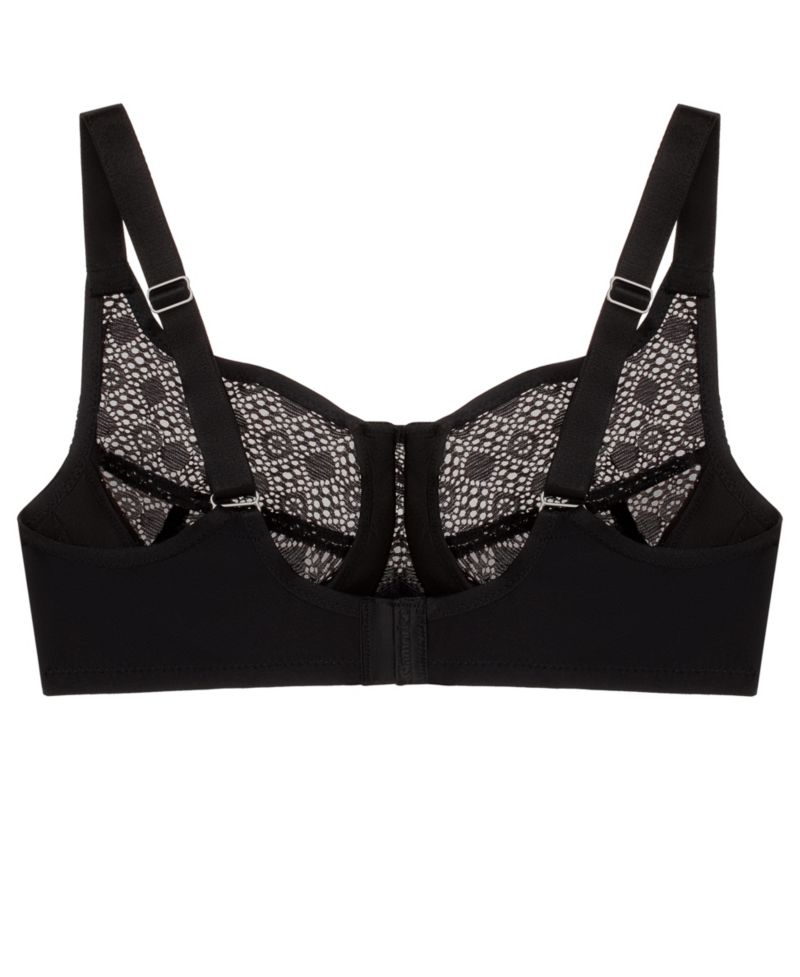 Plus Size Full Figure Wonderwire Lace Comfort Bra 9855