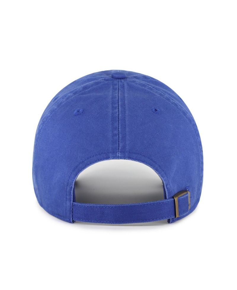Men's Royal Denver Broncos Clean Up Adjustable Hat