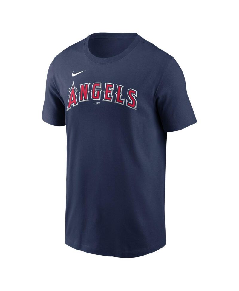 Men's Mike Trout Navy Los Angeles Angels Name & Number T-Shirt