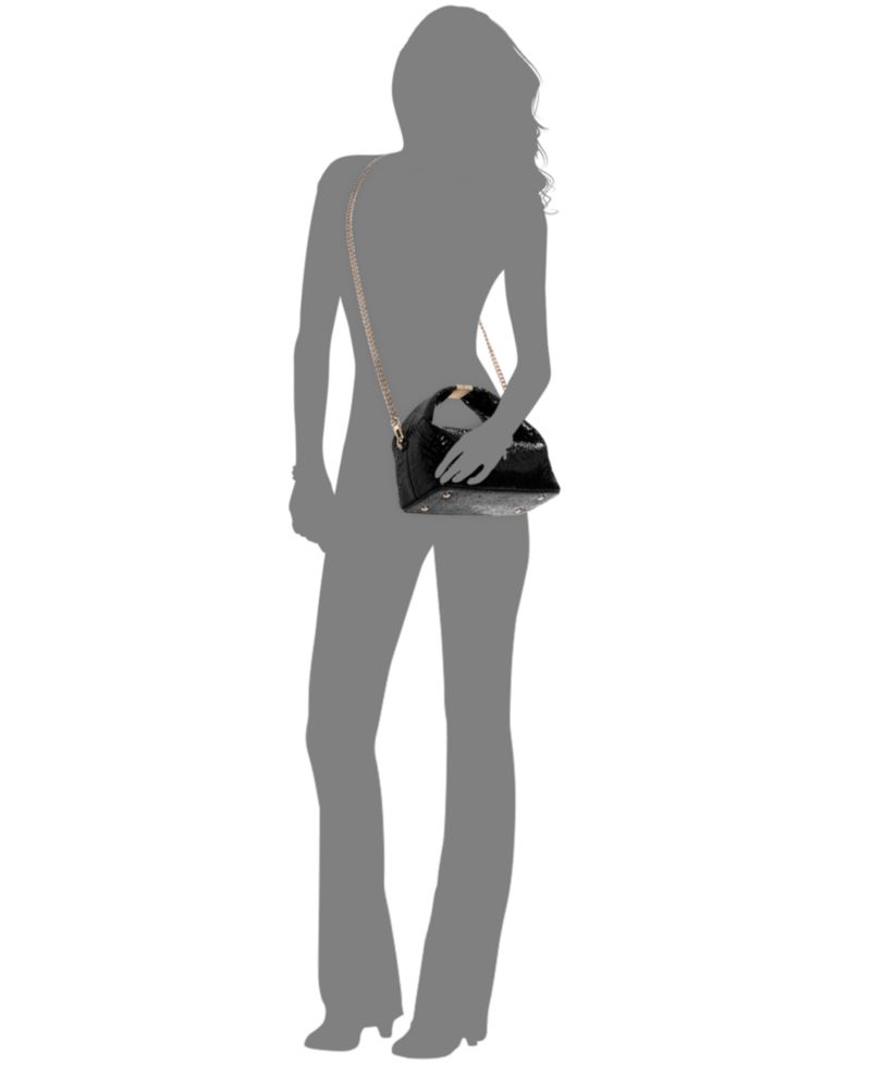 Jewels Small Top Handle Embellished Satchel Handbag