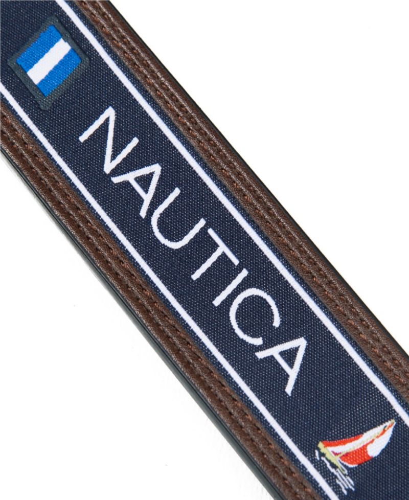 Men's Reversible Flag Belt