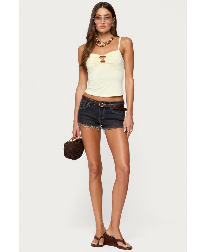 Women's Mistie Denim Micro Shorts