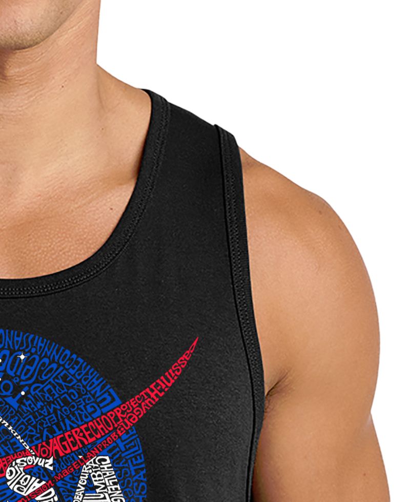 Men's NASA Insignia Meatball Logo Graphic Tank Top