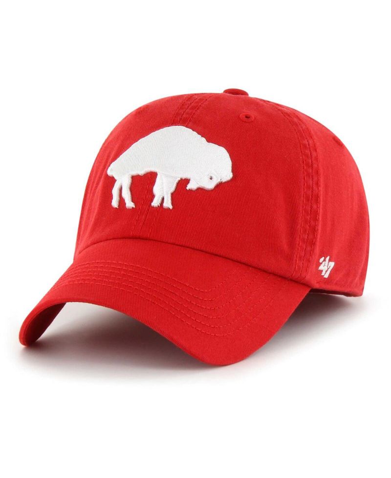 Men's Red Buffalo Bills Gridiron Classics Franchise Legacy Fitted Hat