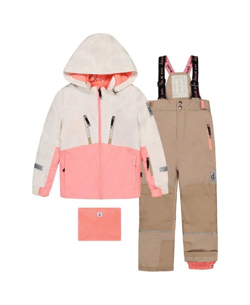 Little and Big Girl (6-14) Two Piece Teknik Snowsuit