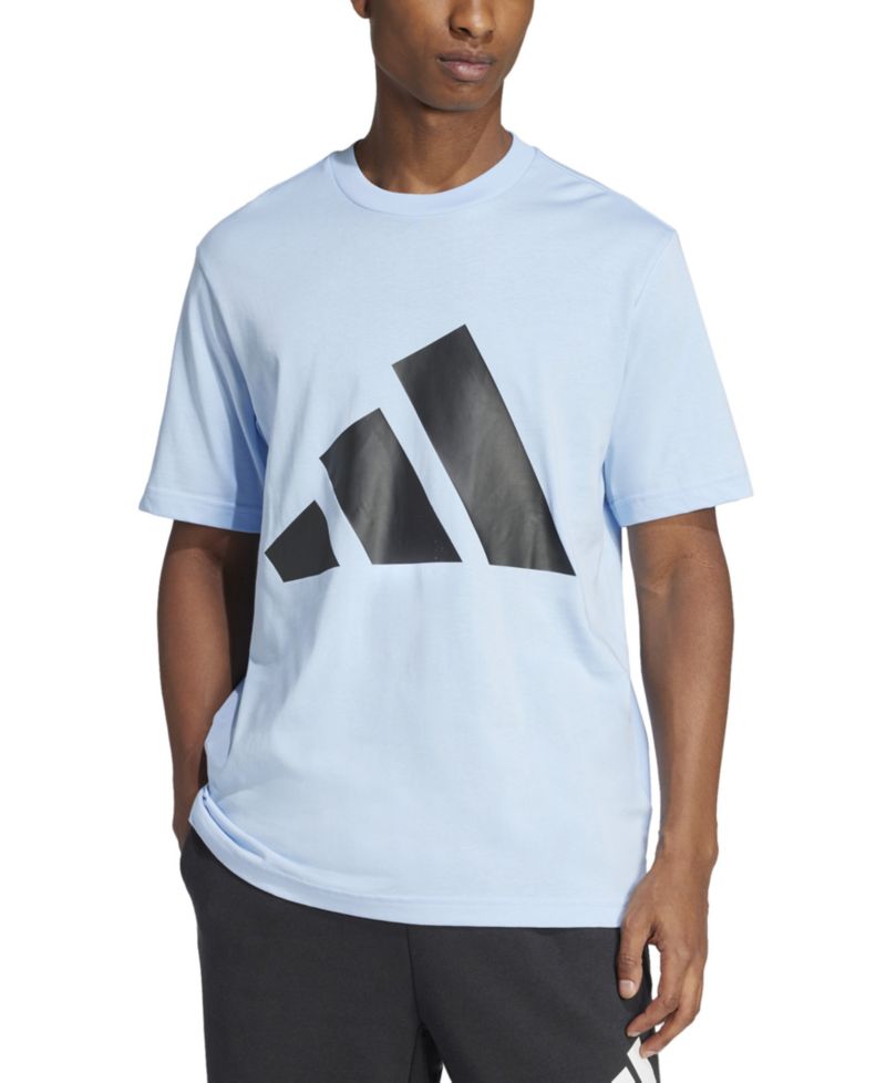 Men's 3 Bar Logo Graphic Cotton T-Shirt