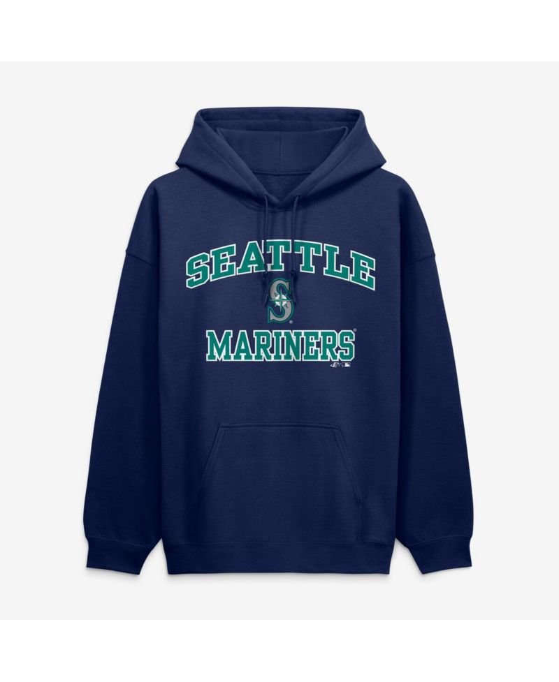 Men's Navy Seattle Mariners Heart & Soul Hoodie