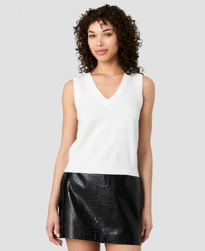 Women's Willa V-Neck Sleeveless Knit Vest