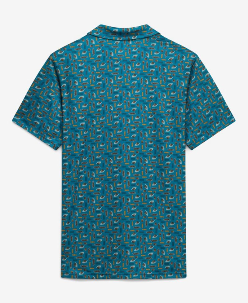 Men's Teal Jacksonville Jaguars Season Tickets Polo