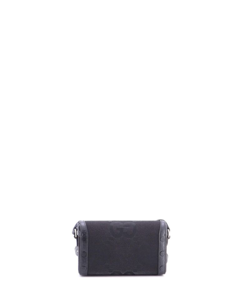 Mini Horsebit 1955 Flap Crossbody Bag Jumbo GG Canvas