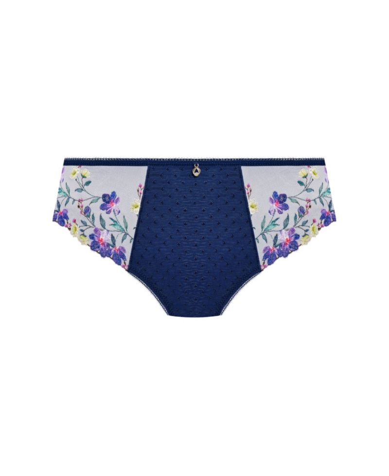 Women's Low-Rise Floral-Print Embroidered Marie Panty