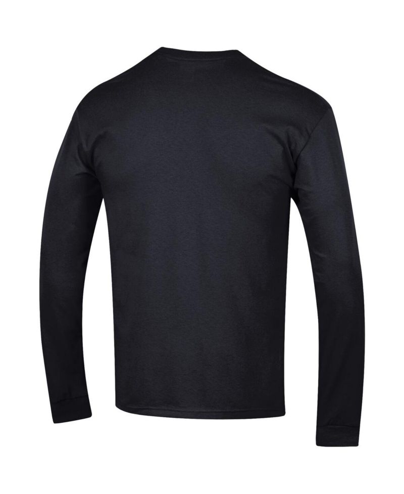 Men's Black Atlanta Falcons Seal Long Sleeve T-Shirt
