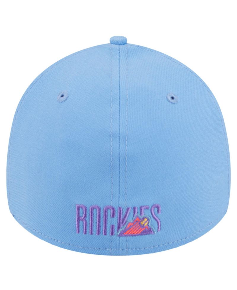 Men's Light Blue Colorado Rockies 2025 City Connect 39THIRTY Flex Hat