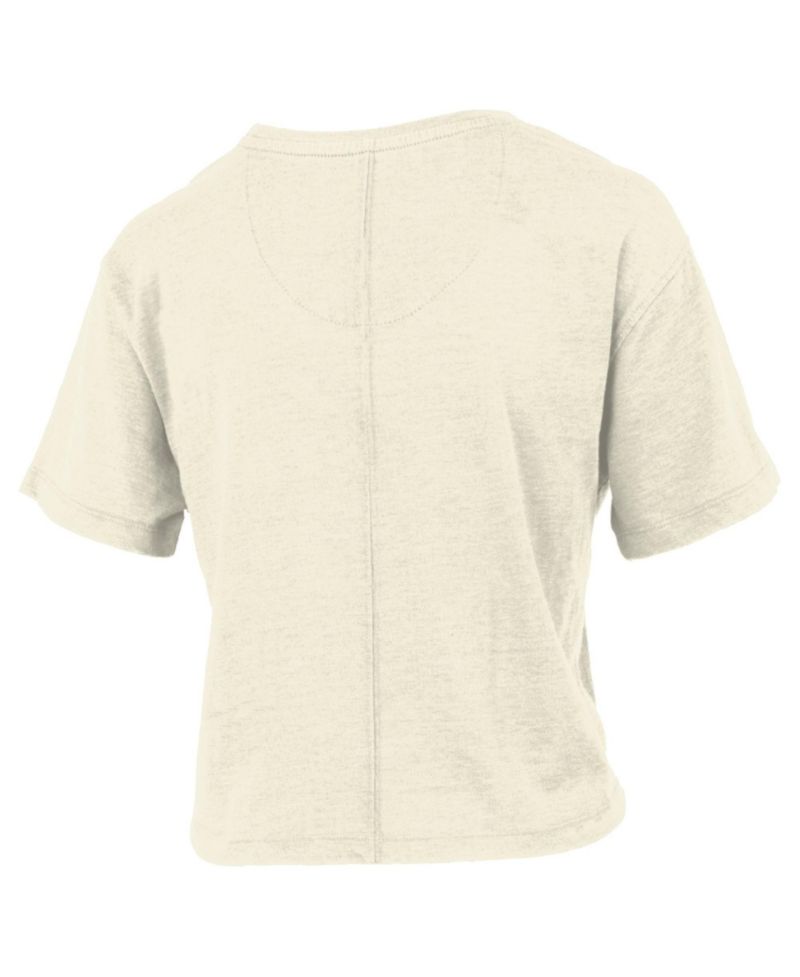 Women's Vintage-Wash Slub-Fabric T-Shirt
