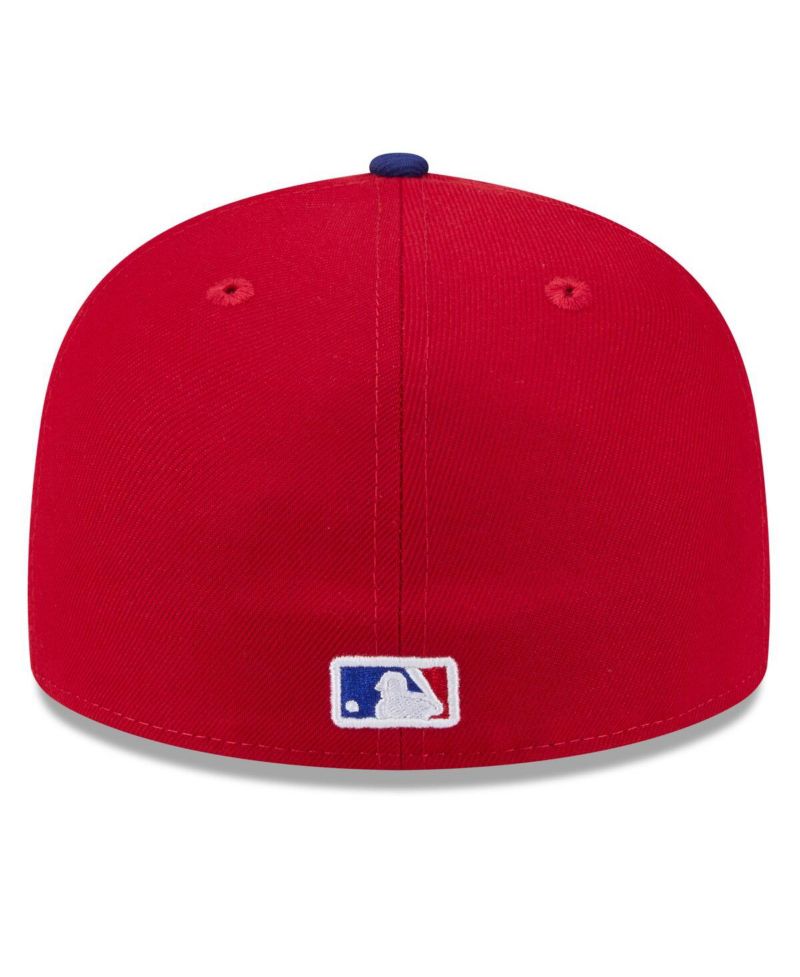 Men's Red/Royal Texas Rangers 2026 Spring Training Low Profile 59FIFTY Fitted Hat
