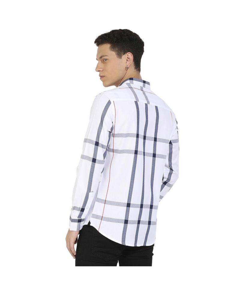 Men's Tartan Plaid Button Up Shirt