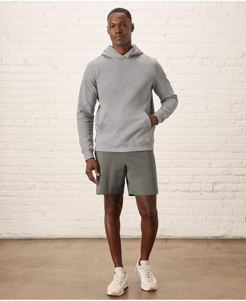 Men's Organic Cotton Cloud Brushed Fleece Pullover Hoodie