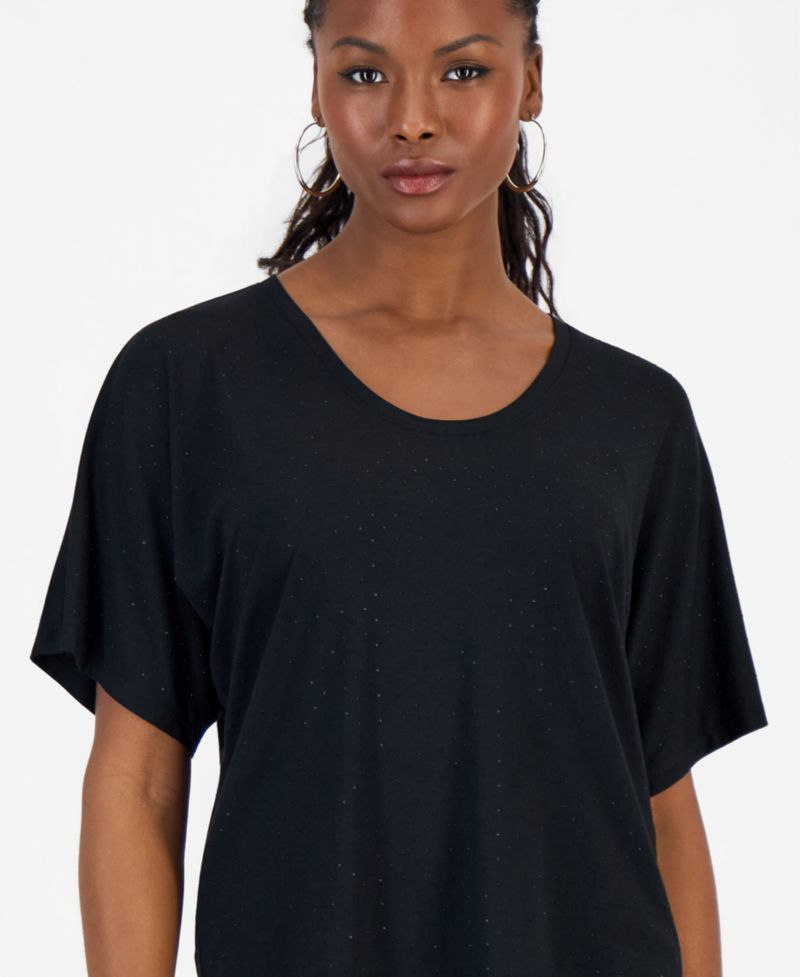 Women's Embellished Dolman-Sleeve Top