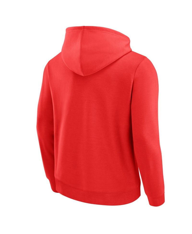 Darius Rucker Collection by Men's Scarlet Ohio State Buckeyes Faded Hoodie