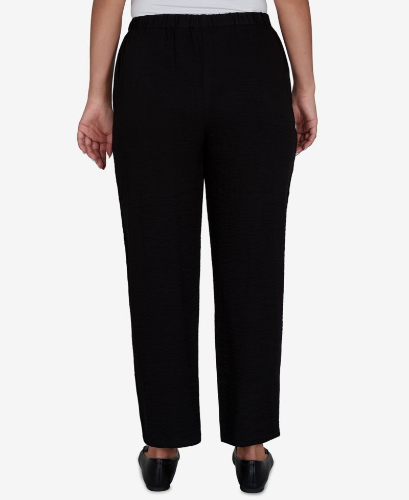 Women's Travel Advisory Crinkle Texture Ankle Pants