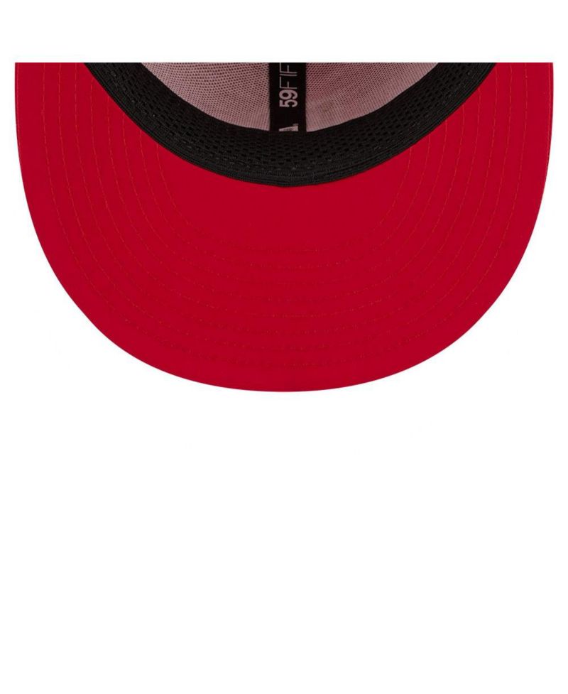 Men's Red Washington Nationals 2026 Batting Practice 59FIFTY Fitted Hat